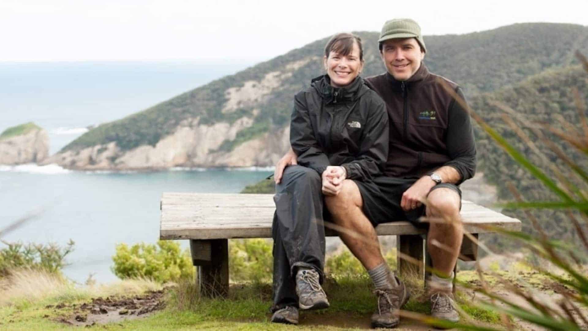 Nancy and Mark, Walk91.